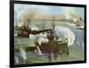 The 'Olympia' at Manila, 1898-null-Framed Giclee Print
