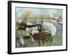 The 'Olympia' at Manila, 1898-null-Framed Giclee Print