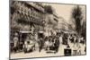 The Olympia Theatre and the Boulevard Des Capucines, Paris, 1895-null-Mounted Giclee Print