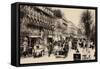 The Olympia Theatre and the Boulevard Des Capucines, Paris, 1895-null-Framed Stretched Canvas