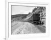 The Olympian, Electric Train in Montana Canyon, 1916-Ashael Curtis-Framed Giclee Print