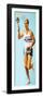 The Olympic Games: Carrying the Olympic Torch-null-Framed Giclee Print