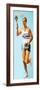 The Olympic Games: Carrying the Olympic Torch-null-Framed Giclee Print