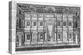 The Olympic Theatre at Vicenza, Designed by Andrea Palladio-null-Stretched Canvas