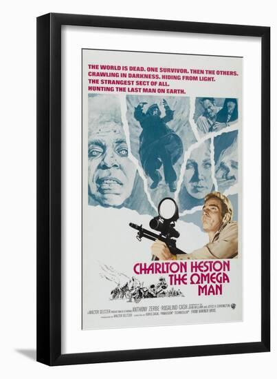 The Omega Man, 1971-null-Framed Giclee Print