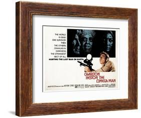 The Omega Man, Charleton Heston, 1971-null-Framed Art Print