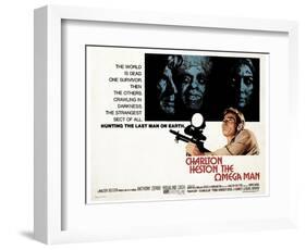 The Omega Man, Charleton Heston, 1971-null-Framed Art Print