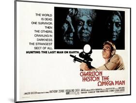 The Omega Man, Charleton Heston, 1971-null-Mounted Art Print