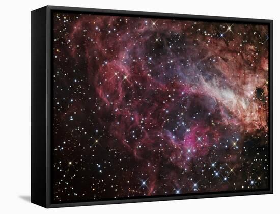 The Omega Nebula-Stocktrek Images-Framed Stretched Canvas