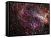 The Omega Nebula-Stocktrek Images-Framed Stretched Canvas