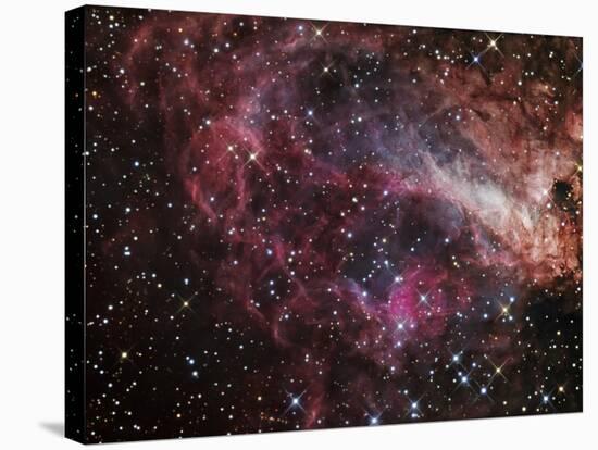 The Omega Nebula-Stocktrek Images-Stretched Canvas