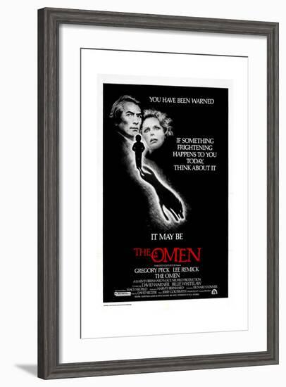 The Omen, Gregory Peck, 1976-null-Framed Giclee Print