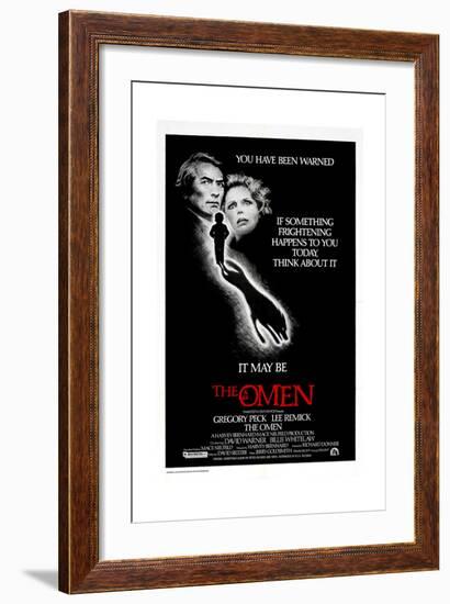 The Omen, Gregory Peck, 1976-null-Framed Giclee Print