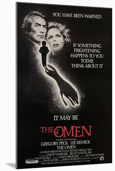 The Omen, Gregory Peck, Lee Remick, 1976-null-Mounted Art Print