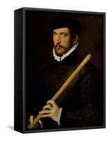 The One-Eyed Flautist, 1566-null-Framed Stretched Canvas