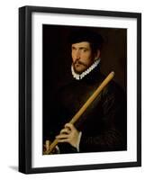 The One-Eyed Flautist, 1566-null-Framed Giclee Print