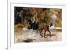 The One Horse Carraige-Henri de Toulouse-Lautrec-Framed Premium Giclee Print