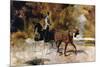 The One Horse Carraige-Henri de Toulouse-Lautrec-Mounted Premium Giclee Print