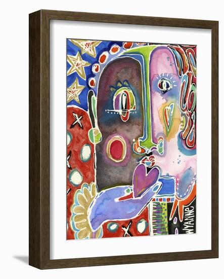 The One Love-Wyanne-Framed Giclee Print