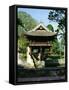 The One Pillar Pagoda (Chua Mot Cot), Built in 1049 to Resemble a Lotus Blossom, Hanoi, Indochina-Robert Francis-Framed Stretched Canvas