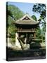 The One Pillar Pagoda (Chua Mot Cot), Built in 1049 to Resemble a Lotus Blossom, Hanoi, Indochina-Robert Francis-Stretched Canvas