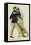 The One-Step Dance-Lester Ralph-Framed Stretched Canvas