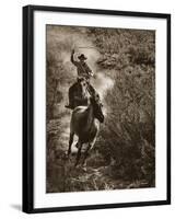 The One That Got Away-Barry Hart-Framed Art Print