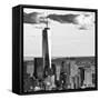 The One World Trade Center (1WTC) at Sunset, Manhattan, New York, Square-Philippe Hugonnard-Framed Stretched Canvas