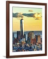 The One World Trade Center (1Wtc) at Sunset, Manhattan, New York, United States-Philippe Hugonnard-Framed Photographic Print