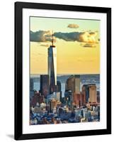 The One World Trade Center (1Wtc) at Sunset, Manhattan, New York, United States-Philippe Hugonnard-Framed Photographic Print