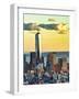 The One World Trade Center (1Wtc) at Sunset, Manhattan, New York, United States-Philippe Hugonnard-Framed Photographic Print