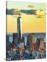 The One World Trade Center (1Wtc) at Sunset, Manhattan, New York, United States-Philippe Hugonnard-Stretched Canvas