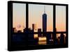 The One World Trade Center (1WTC) at Sunset -Manhattan - New York, USA-Philippe Hugonnard-Stretched Canvas