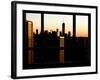 The One World Trade Center (1WTC) at Sunset -Manhattan - New York, USA-Philippe Hugonnard-Framed Photographic Print