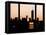 The One World Trade Center (1WTC) at Sunset -Manhattan - New York, USA-Philippe Hugonnard-Framed Stretched Canvas