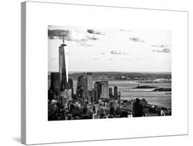 The One World Trade Center (1WTC), Hudson River and Statue of Liberty View, Manhattan, New York-Philippe Hugonnard-Stretched Canvas