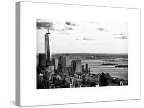 The One World Trade Center (1WTC), Hudson River and Statue of Liberty View, Manhattan, New York-Philippe Hugonnard-Stretched Canvas