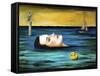 The Onlooker-Leah Saulnier-Framed Stretched Canvas