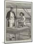 The Only Lady Patient on Board the Hospital Ship Rangoon, on the Irrawaddy-null-Mounted Giclee Print