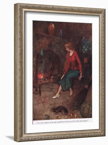 The Only Membrant of Her Past-Warwick Goble-Framed Giclee Print