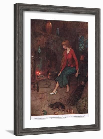 The Only Membrant of Her Past-Warwick Goble-Framed Giclee Print