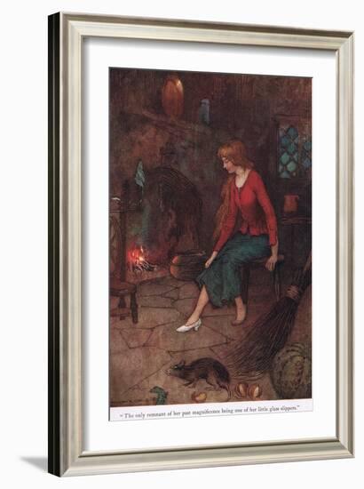 The Only Membrant of Her Past-Warwick Goble-Framed Giclee Print