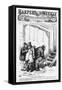 The Only Thing They Respect or Fear Political Cartoon by Thomas Nast-null-Framed Stretched Canvas