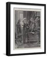 The Only Uncrowned Queen of England-Richard Caton Woodville II-Framed Giclee Print