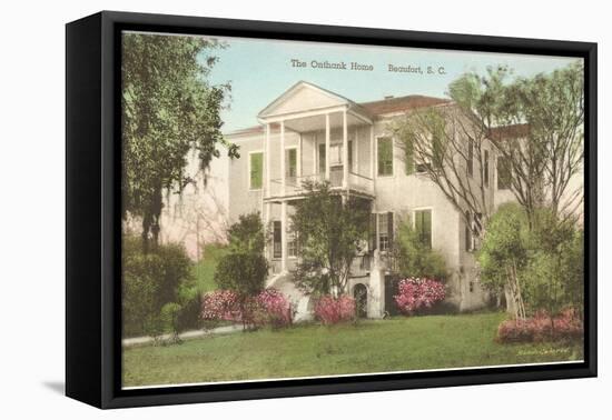 The Onthank Home, Beaufort, South Carolina-null-Framed Stretched Canvas