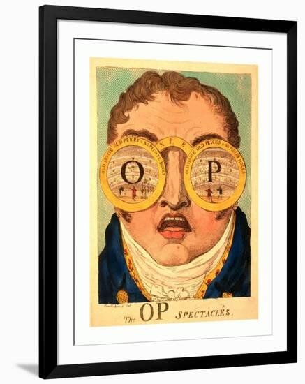 The Op Spectacles-null-Framed Giclee Print