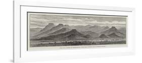 The Opal Mines of Queensland, with the Coleman and Mcgregor Ranges-null-Framed Giclee Print