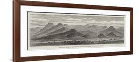 The Opal Mines of Queensland, with the Coleman and Mcgregor Ranges-null-Framed Giclee Print