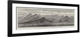 The Opal Mines of Queensland, with the Coleman and Mcgregor Ranges-null-Framed Giclee Print