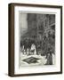 The Open-Air Cure for Consumption at Montana, the Post Arriving at the Beauregard Sanatorium-Henri Lanos-Framed Giclee Print